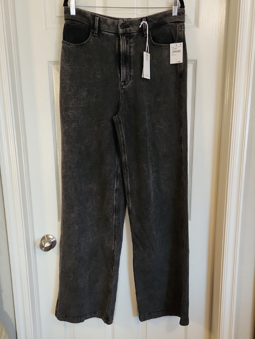 Good American Black Jeanius Good Skate Jeans - Picture 2 of 6